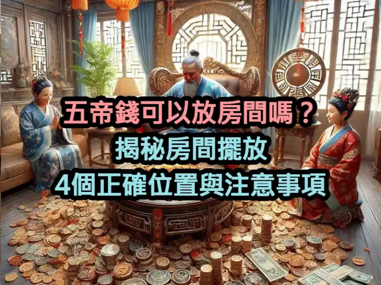 五帝錢可以放房間嗎？揭秘房間擺放的4個正確位置與注意事項