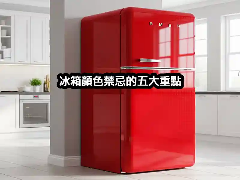 冰箱顏色禁忌的五大重點