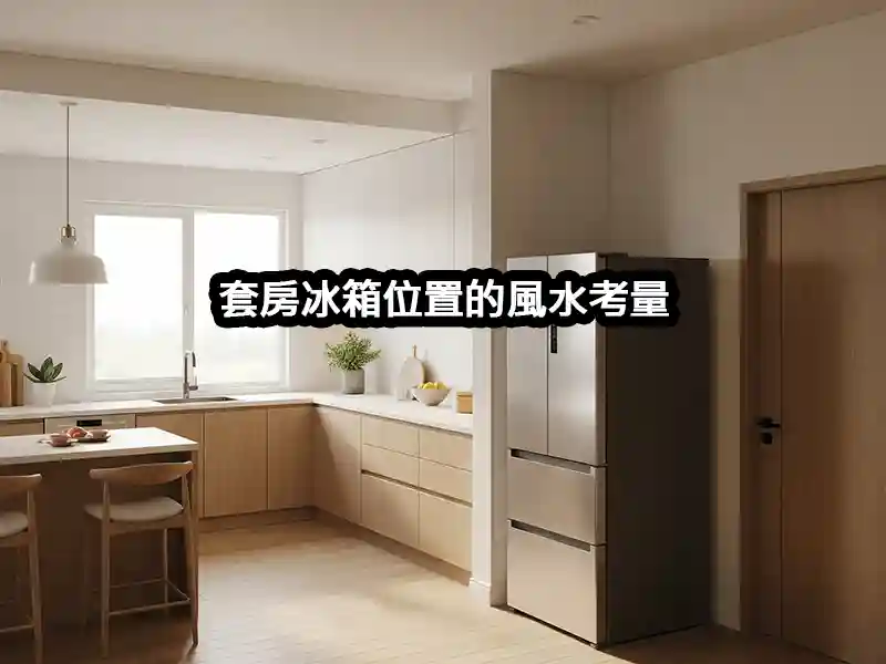 套房冰箱位置的風水考量
