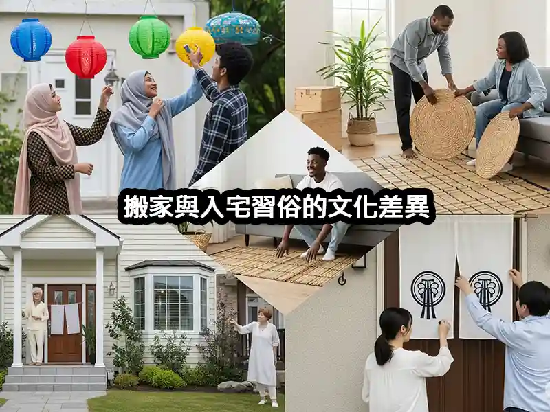 搬家與入宅習俗的文化差異