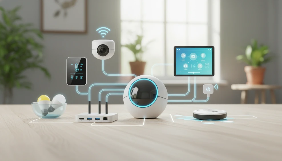 智能家居入門設備推薦 專業視覺圖
